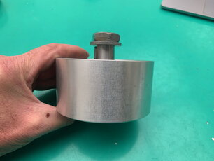 Nabenverlängerung Alfa-Zentrale 52mm Alu tief geschlüsseltes Lenkrad